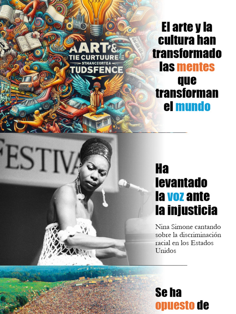 Presentación Artistas Conjugarte | PDF | Ciencias sociales | Arte