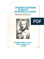 Reajustamiento Doctrinario Tomo II. David Ferriz Olivares