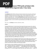 Download Penatalaksanaan PEB Pada Primigravida Hamil Aterm Inpartu Kala 1 Fase Laten by Muizan Maladi SN78649466 doc pdf