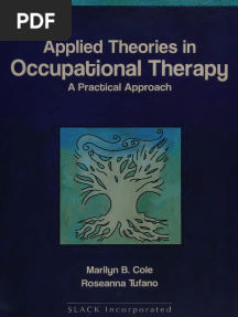 Applied Theories in Occupational Therapy A Practical Approach