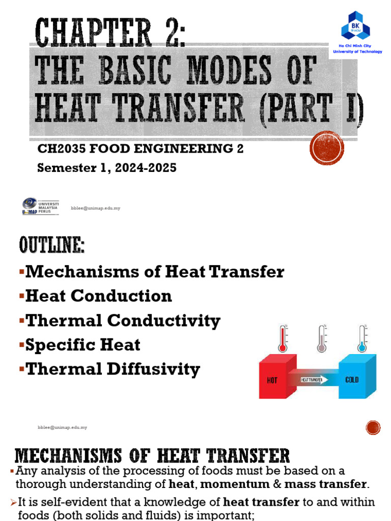 Basic Modes of Heat Transfer | PDF | Heat Transfer | Heat