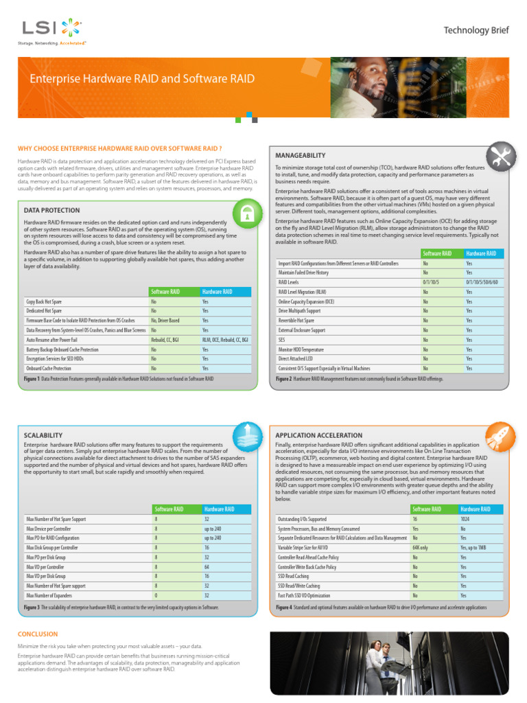 Enterprise Hardware RAID Benefits | PDF | Operating System | Cache ...