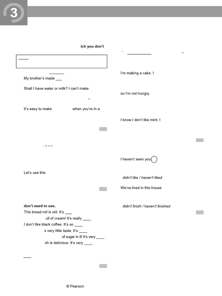 B1 English Language Test | PDF | Foods | Cooking