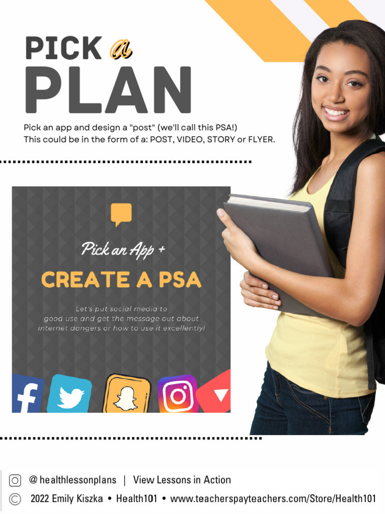 Social Media PSA Project Guide | PDF