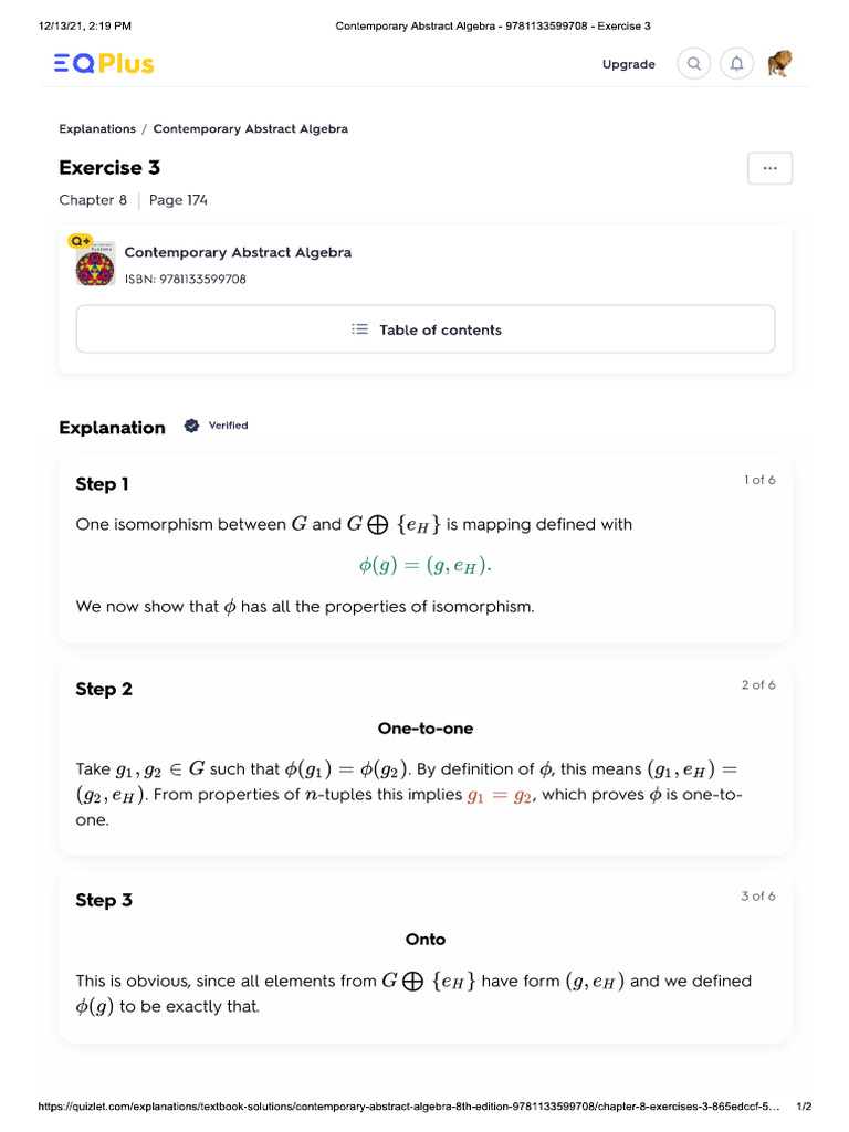 q3 Gallian Solution CH 8 | PDF