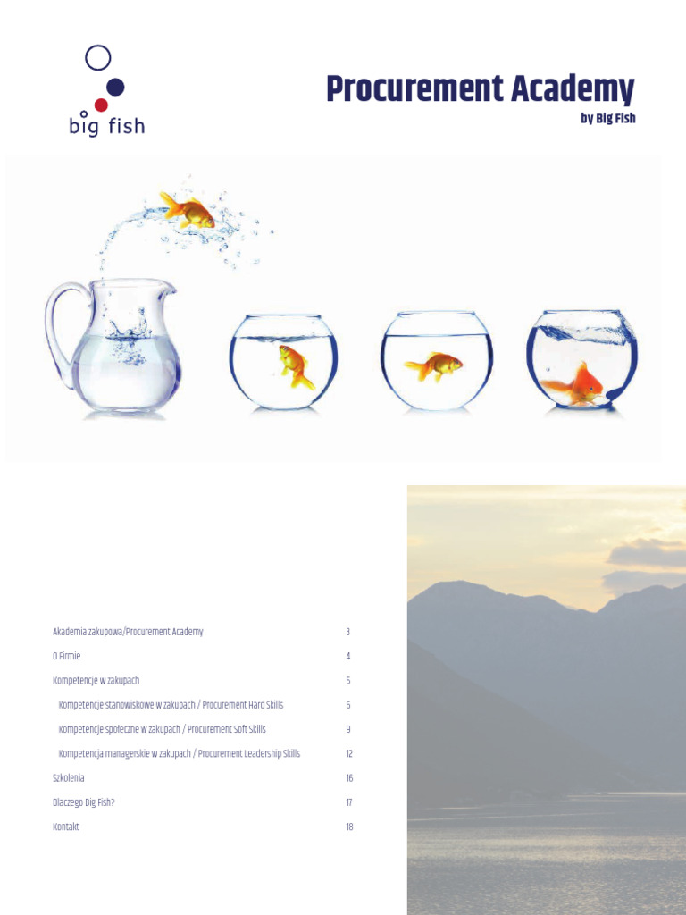 BigFish ProcurementAcademy 042020 | PDF