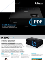InFocus IN2100 Series Datasheet en 7