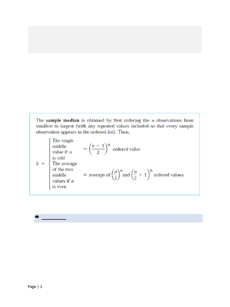Understanding Median and Mode in Statistics | PDF | Teaching Methods ...