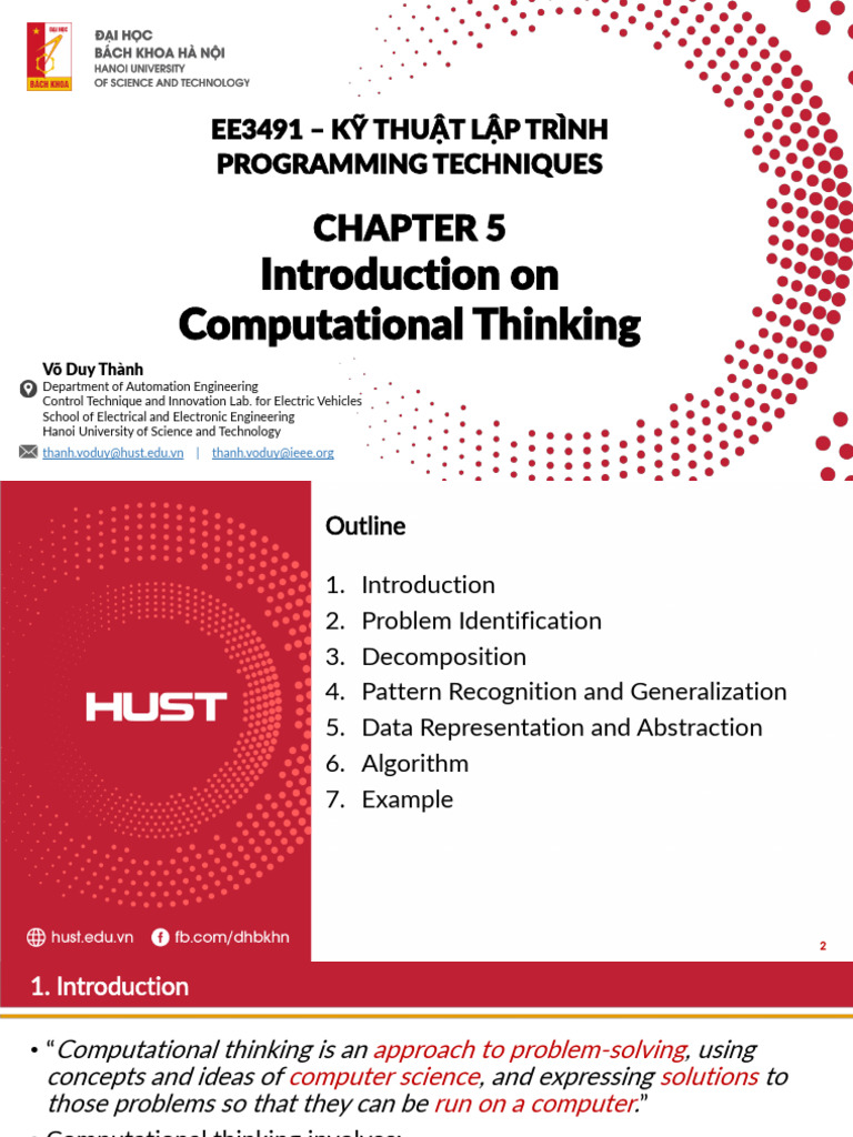 Introduction to Computational Thinking | PDF | Argument | Deductive ...