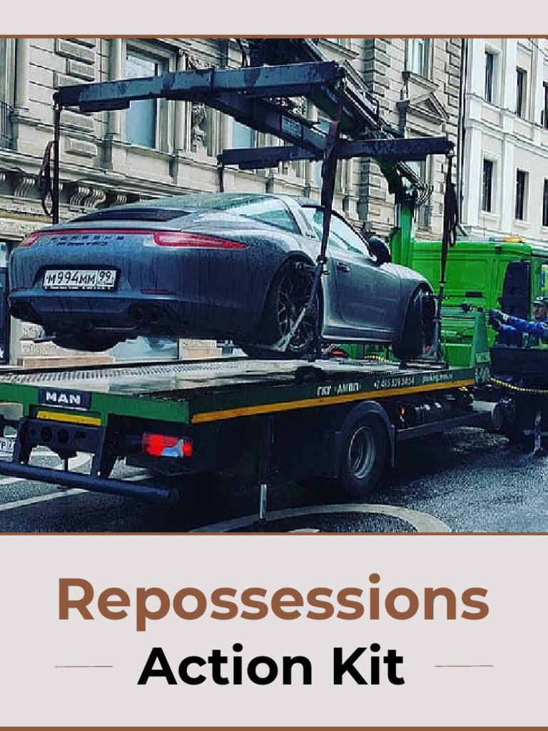 Repossessions | PDF | Debt | Repossession