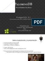 PostgreSQL 9.1 Presentación