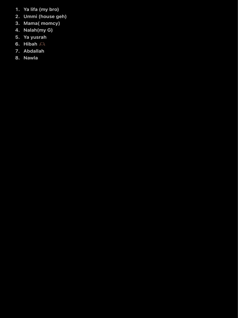 Ya Lifa (My Bro) | PDF