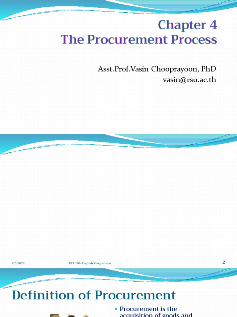 Fundamentals of Procurement Explained | PDF | Procurement | Receipt