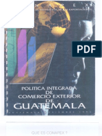 Política Integrada de Comercio Exterior Guatemala