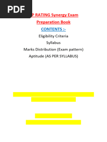 GP RATING - Synergy Exam Preparation Book (PDF)