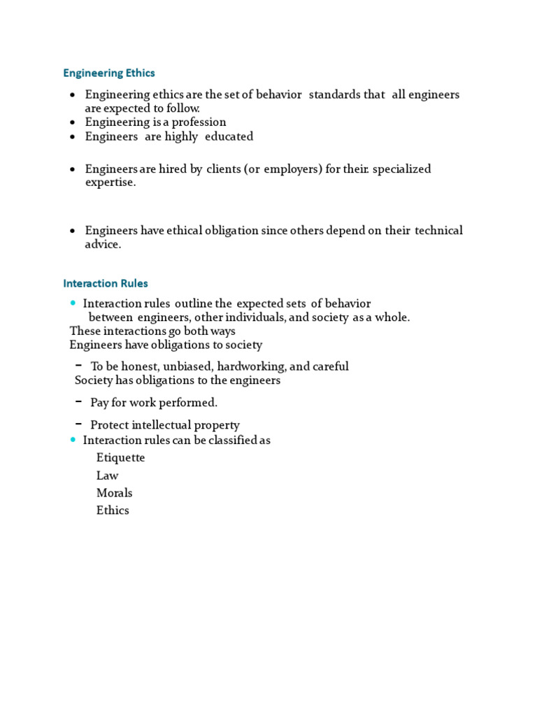 Engineering Ethics - SummaryNotesFrom - Book2 | PDF | Utilitarianism ...