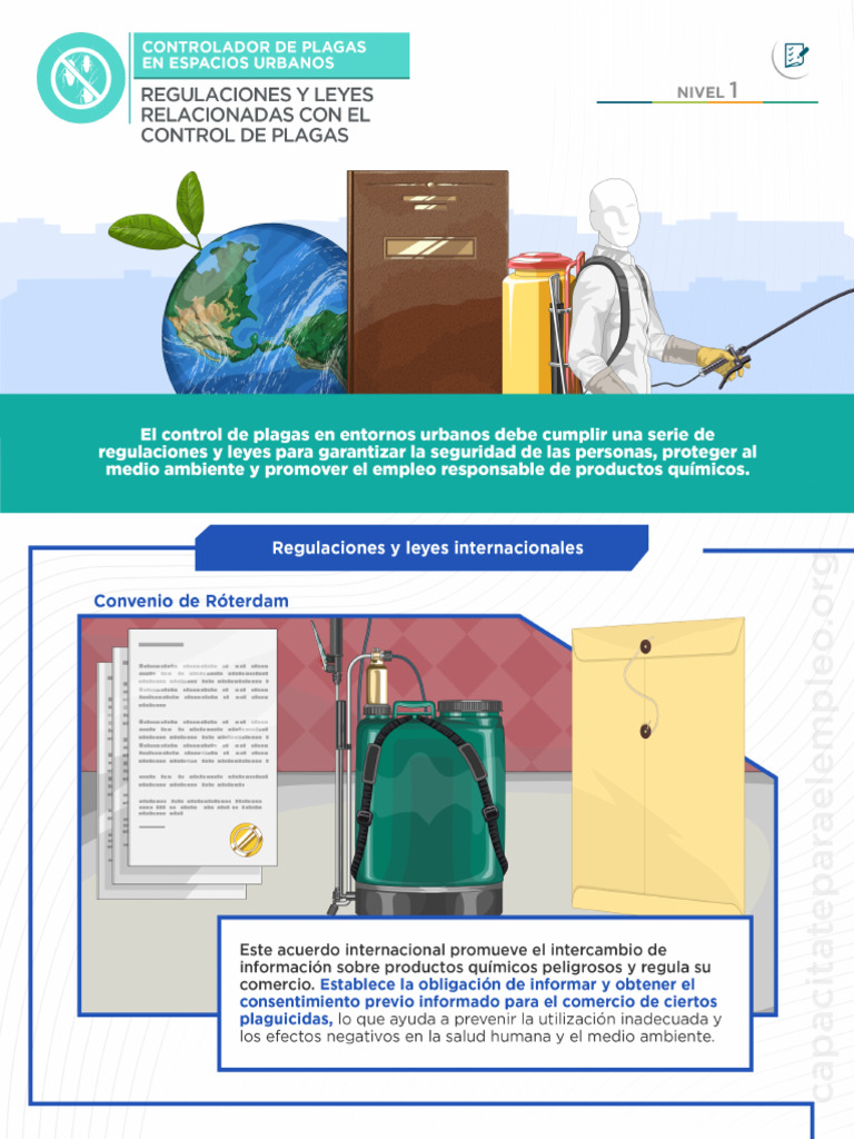 Regulaciones y Leyes Relacionadas Con El Control de Plagas | PDF