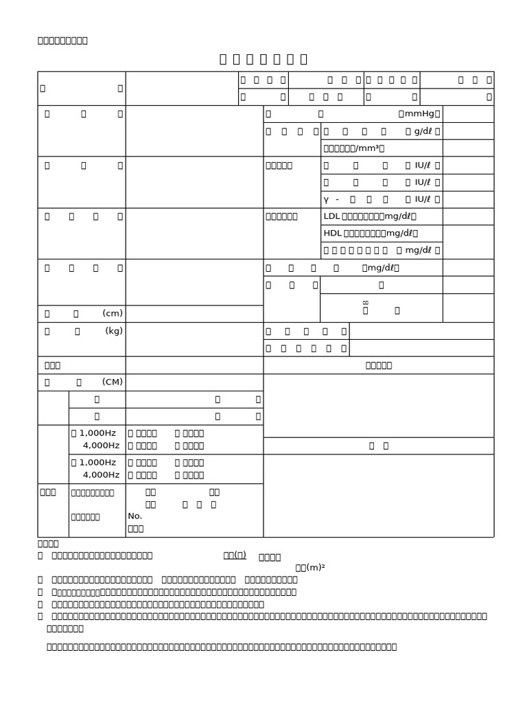 Kenko Shindan | PDF