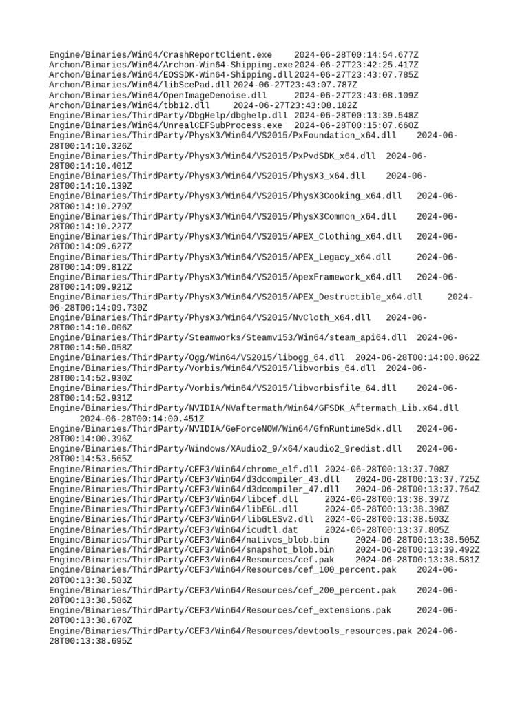 Manifest NonUFSFiles Win64 | PDF | Computer Architecture | Operating ...