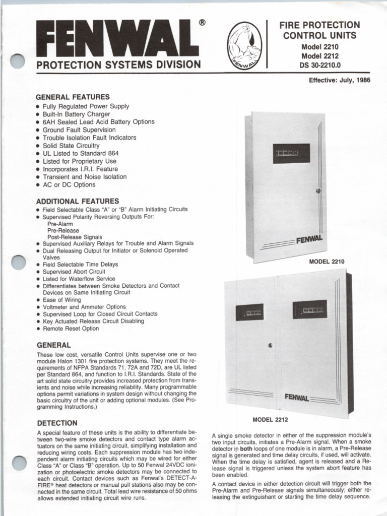 Fenwal Datasheet | PDF