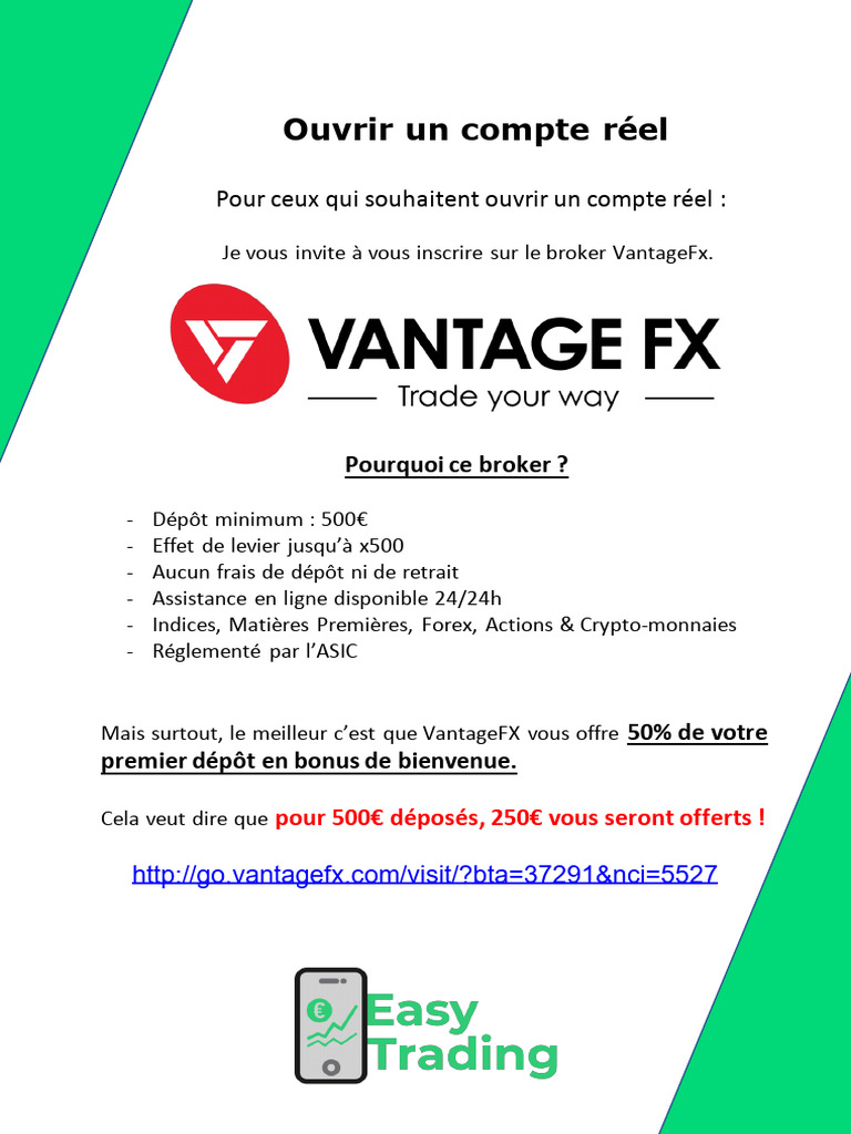 Ouvrir Un Compte Réel - Trading | PDF | Affaires | Finance et gestion  monétaire