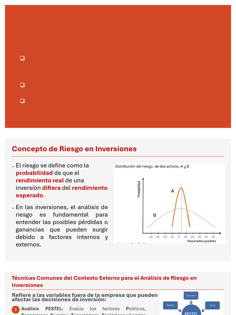 Análisis de Riesgo en Inversiones a Largo Plazo | PDF | Tasa interna de ...
