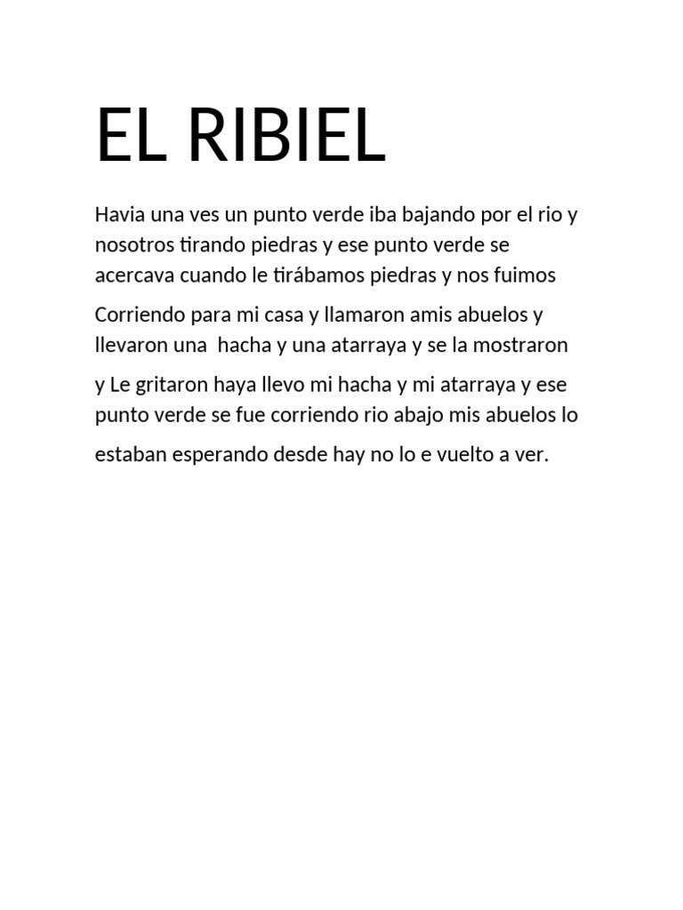 EL RIBIEL Leiner Moran Ricardo Rodigue | PDF | Religión y espiritualidad