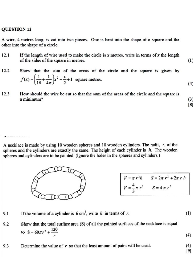 Math Questions | PDF