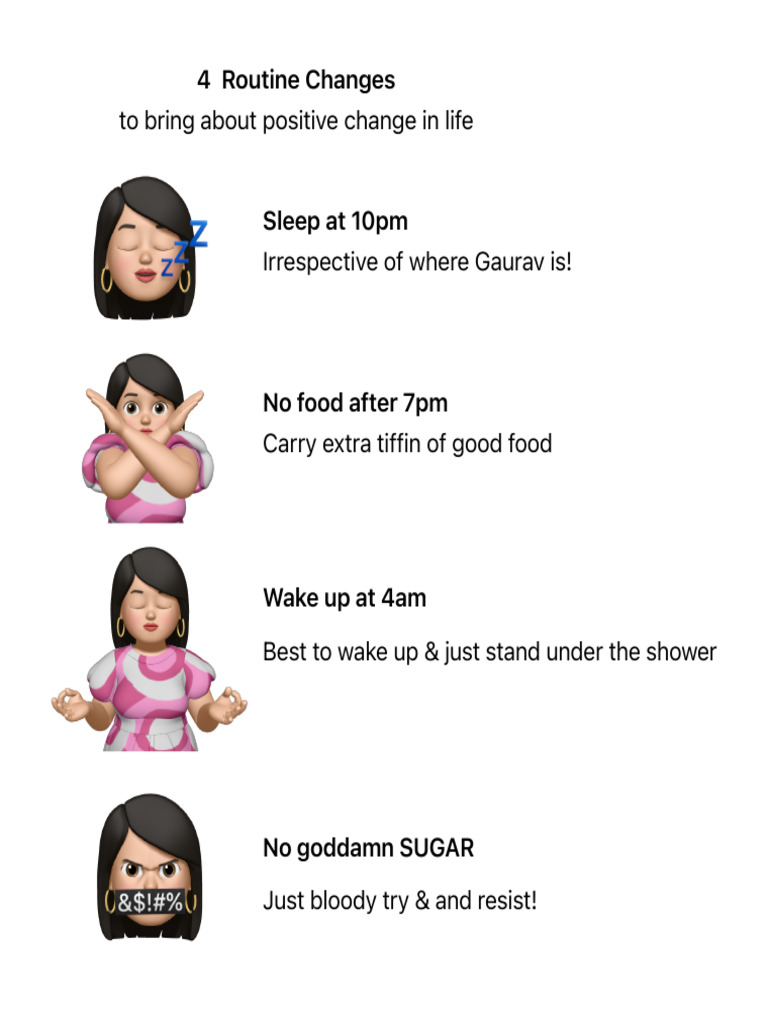 4 Routine Changes | PDF
