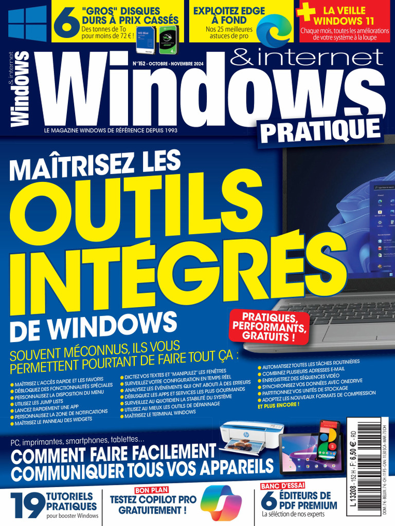 Windows & Internet Pratique N.152 - Octobre-Novembre 2024 (P ...