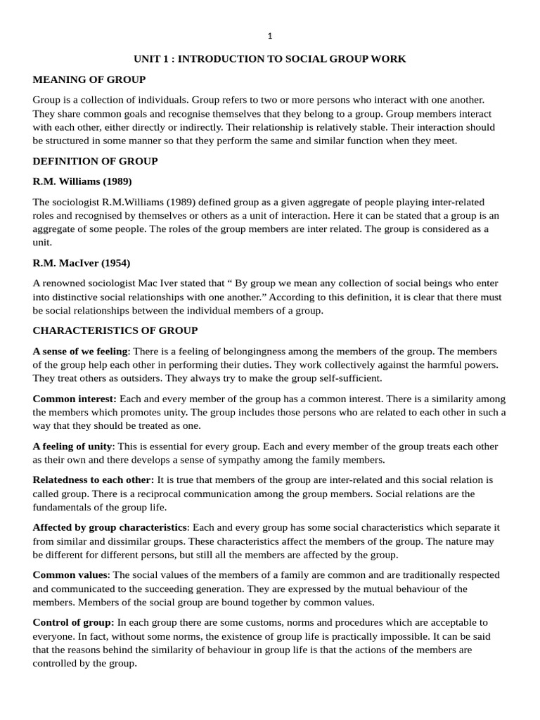 Understanding Social Group Work Basics | PDF | Social Group | Evaluation