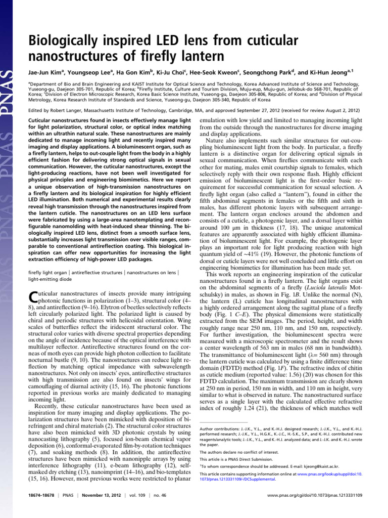 Kim 2012 | PDF | Light Emitting Diode | Photolithography
