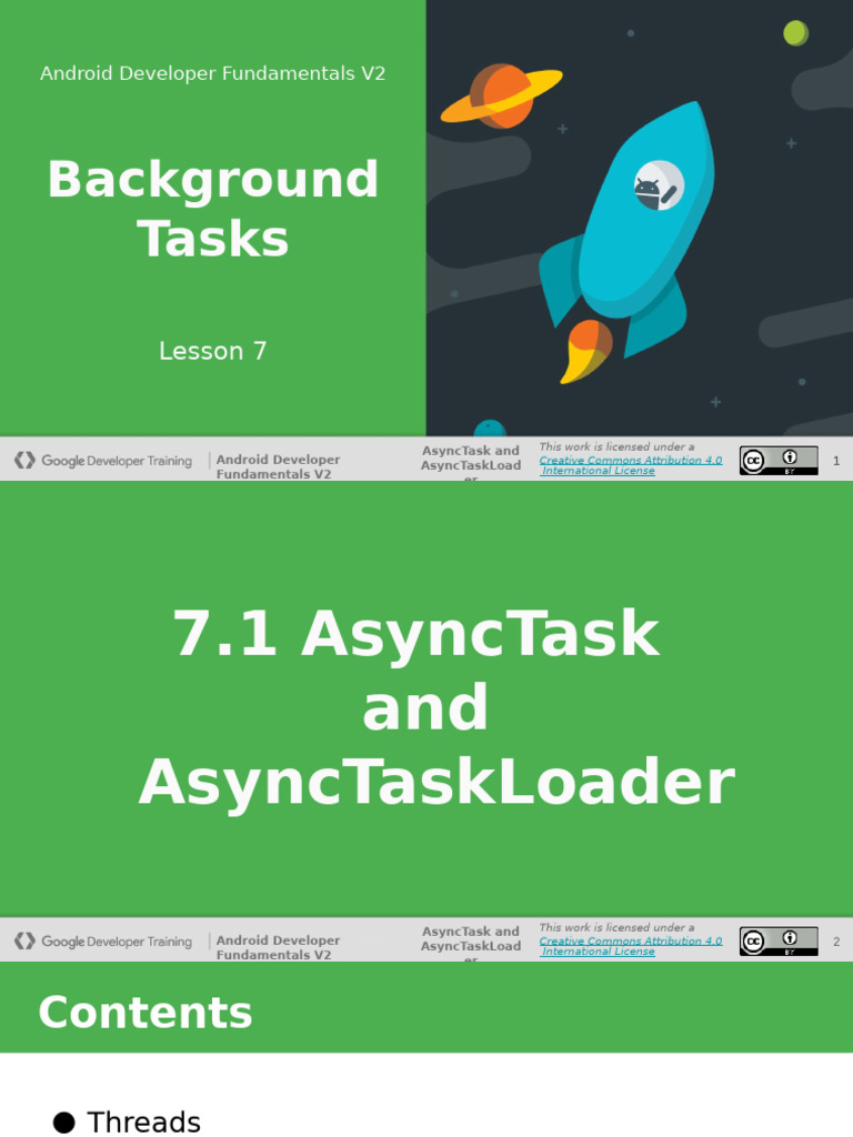 Understanding AsyncTask and Loaders | PDF | Android (Operating System ...