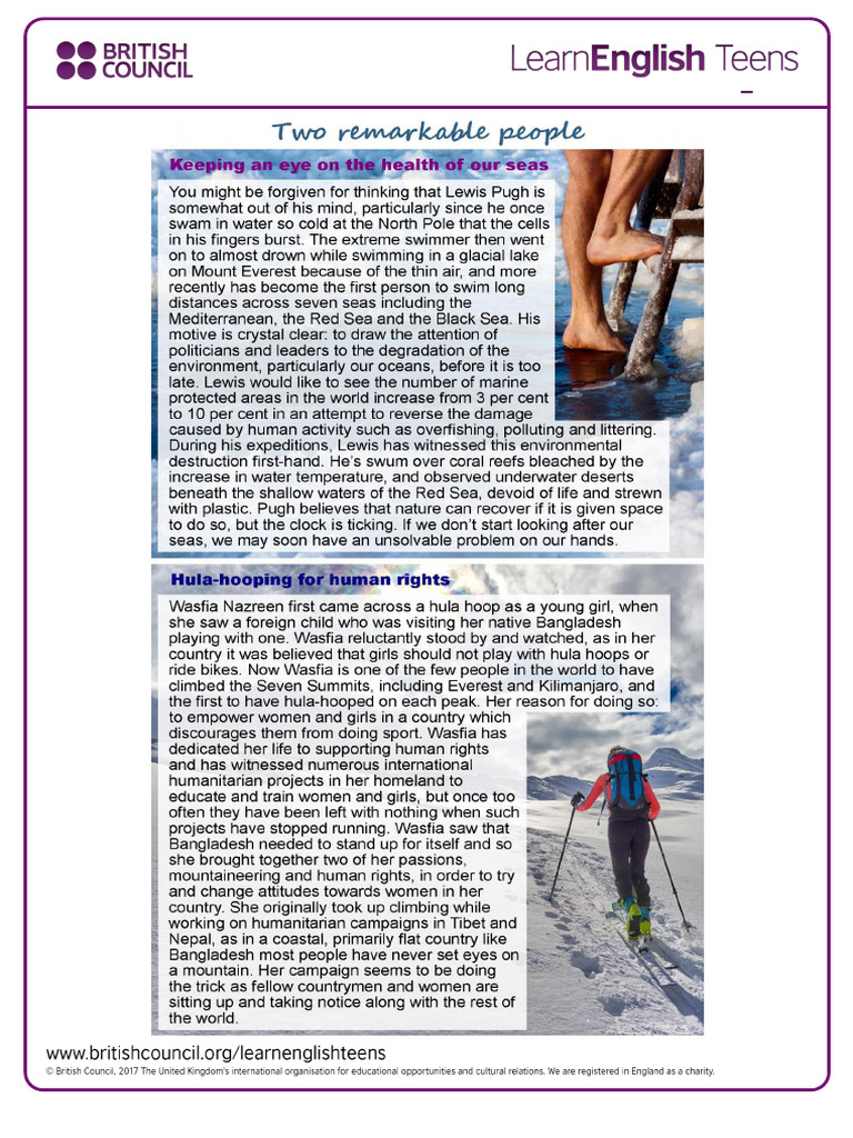 Two Remarkable People - Text | PDF