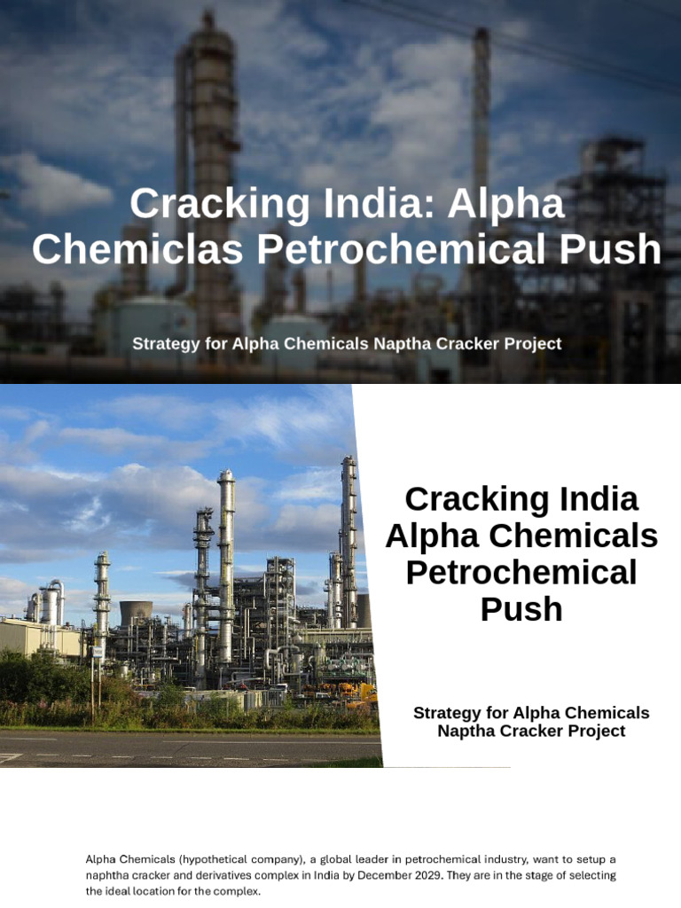 Saransh Evalueserve Alpha Chemicals Strategy Deck | PDF | Internet Of ...