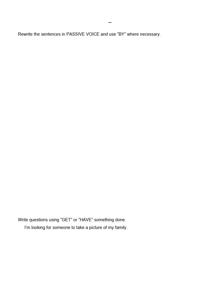 IC3 Grammar Final Review Exercises | PDF