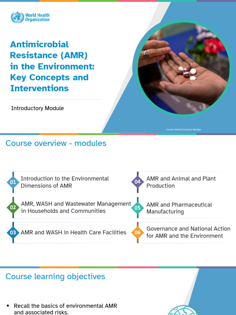 1antimicrobial Resistance in The Environment Key Concepts and ...