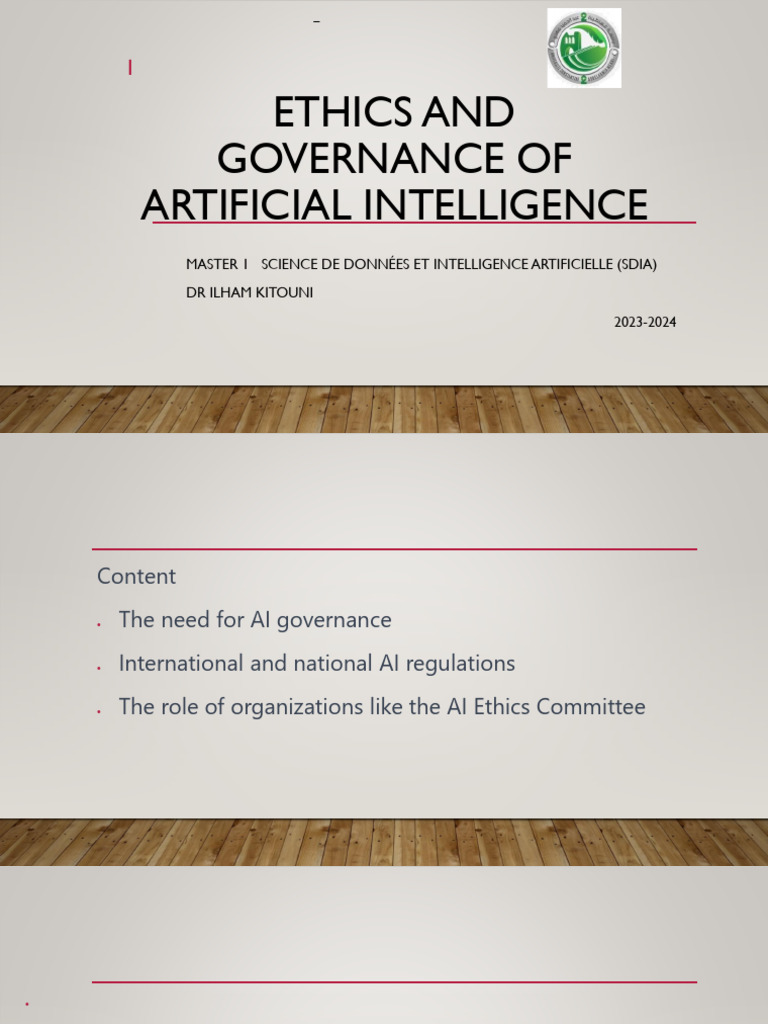 AI Governance and Ethics Overview | PDF | Artificial Intelligence ...