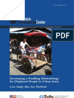 Developing a Profiling Methodology for Displaced People in Urban Areas (Case Study