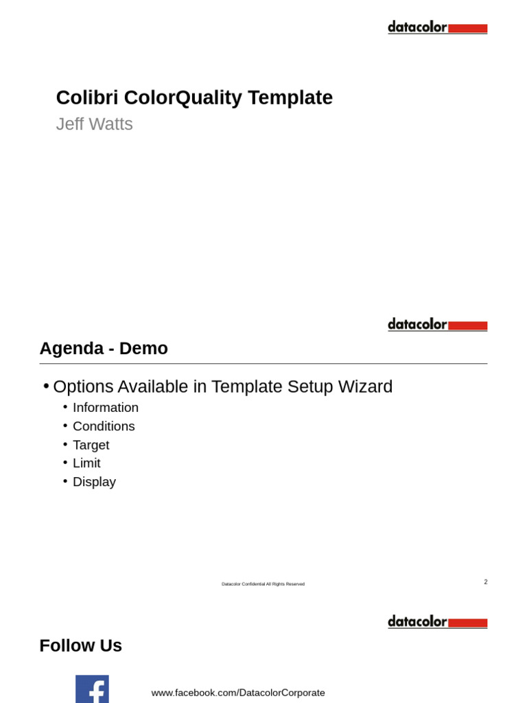 9 - Colibri Software - ColorQuality Template | PDF | Business | Computers