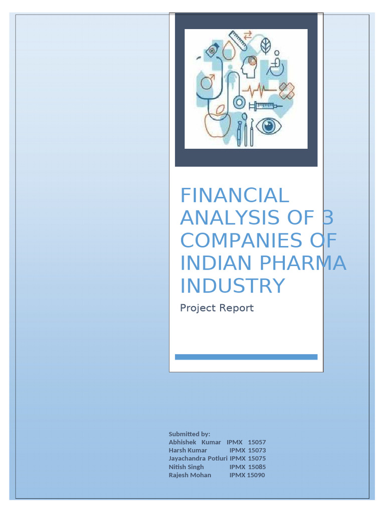 Visual Reference: Financial Analysis Of Indian Pharma Firms Pdf