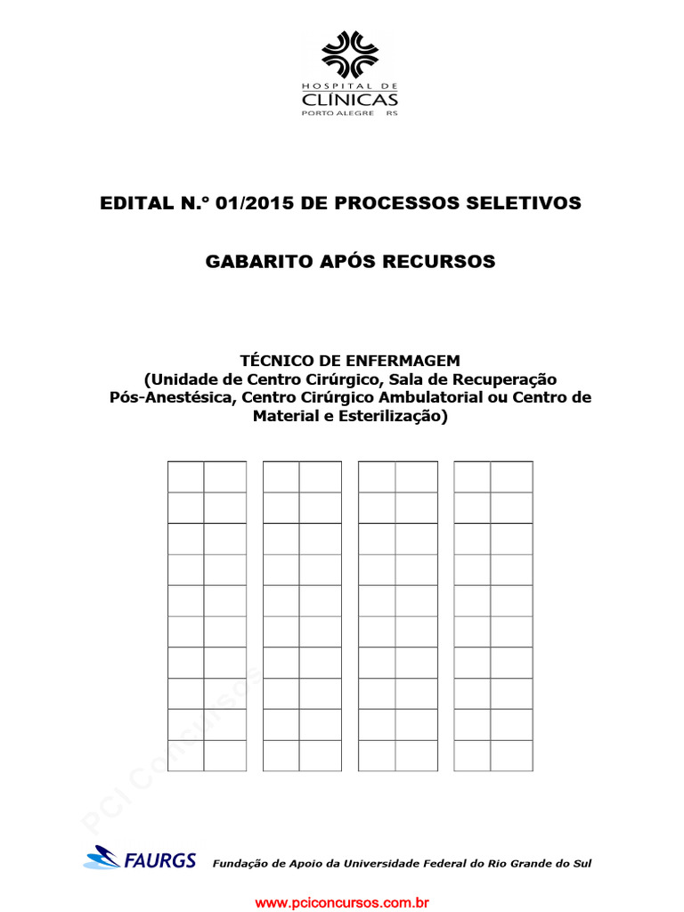 Tec Enfermagem | PDF | Enfermagem | Enzima