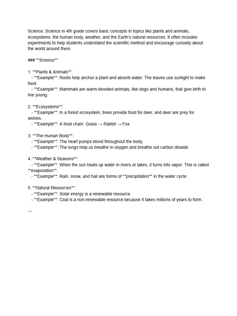 Class 4 science 1 pdf
