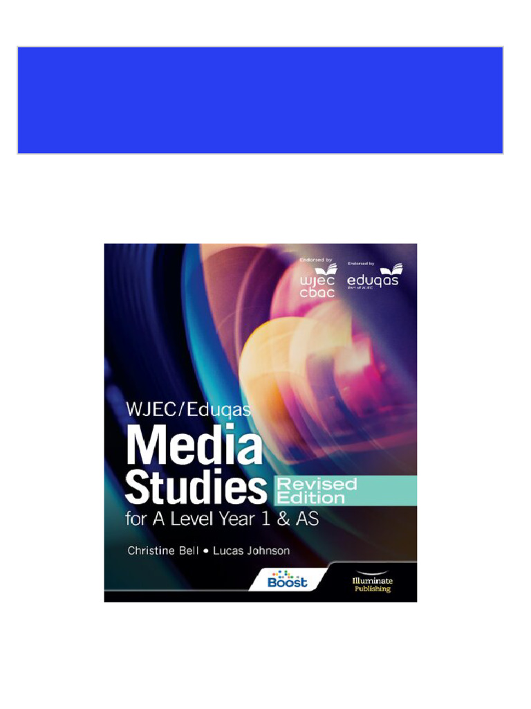 Buy Ebook WJEC Eduqas Media Studies For A Level Year 1 and AS Student