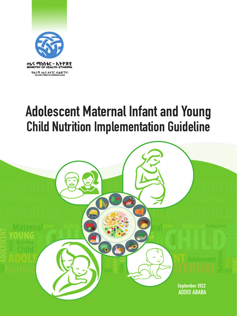 Adolescent Maternal and Child Nutrition Guidelines | PDF | Malnutrition ...