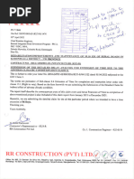 Sample Letter of Extension of Time For Construction (EOT Letter) | PDF ...