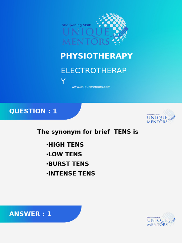Overview of Electrotherapy Modalities | PDF | Hertz | Microwave