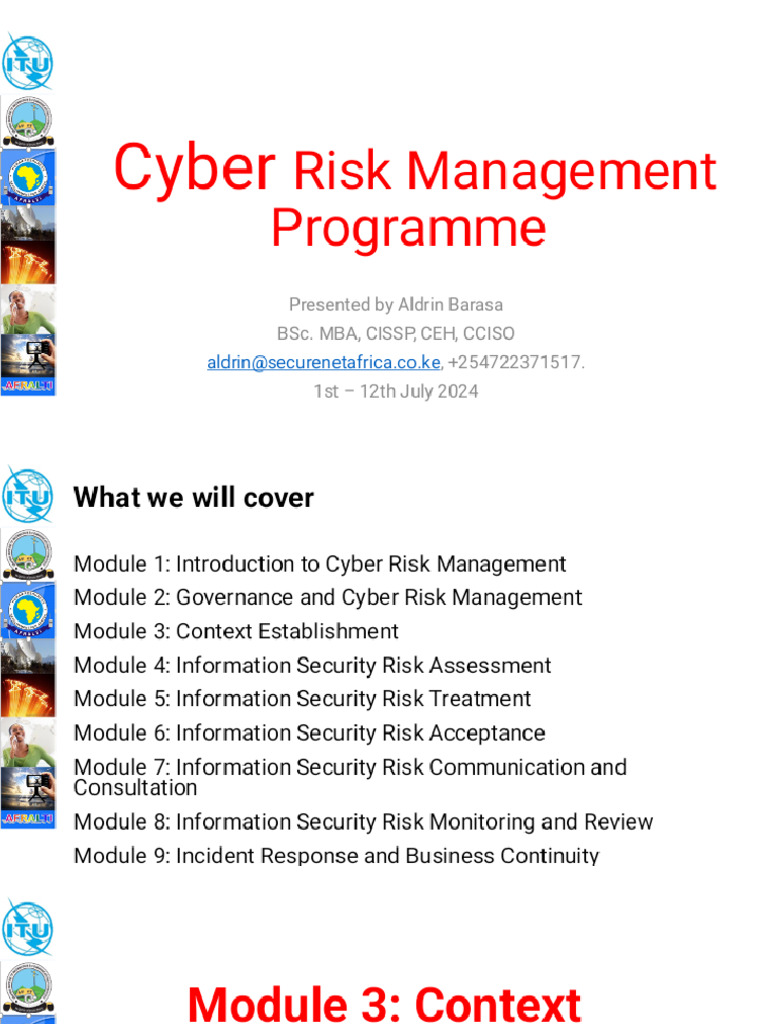 Cyber Risk Management - Module 3 - Phoenix | PDF