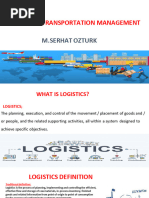 Logistical Operating Arrangements Explained | PDF | Logistics | Warehouse