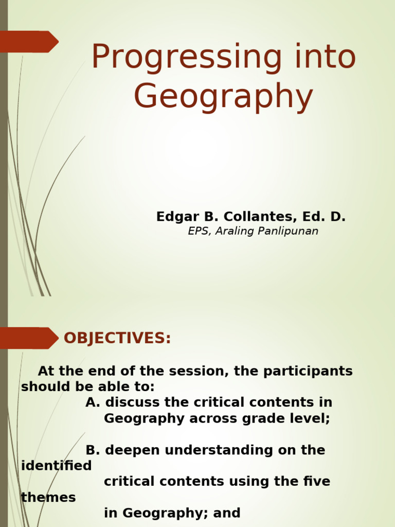 Progressing To Geography | PDF | Equator | Temperate Climate